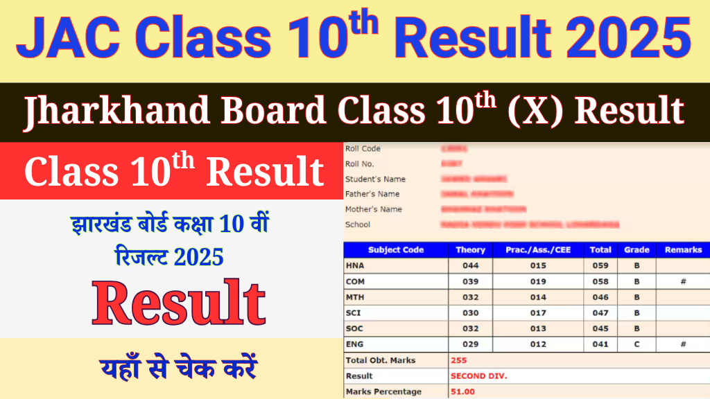 JAC 10th Result